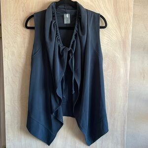 Calia by Carrie Underwood Journey Sandwash Black Vest Women’s Activewear Sz: S